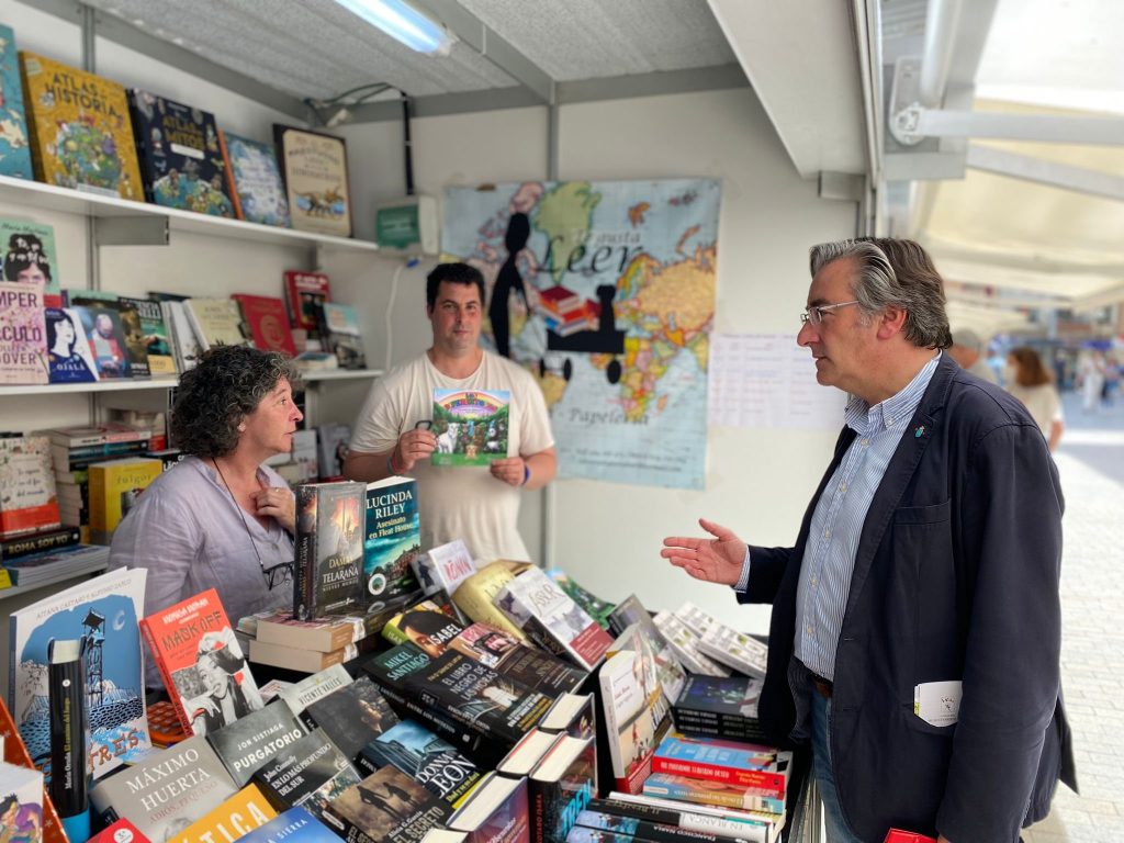 Pablo González: “La Feria del Libro de Gijón tiene potencial para crecer mucho más”