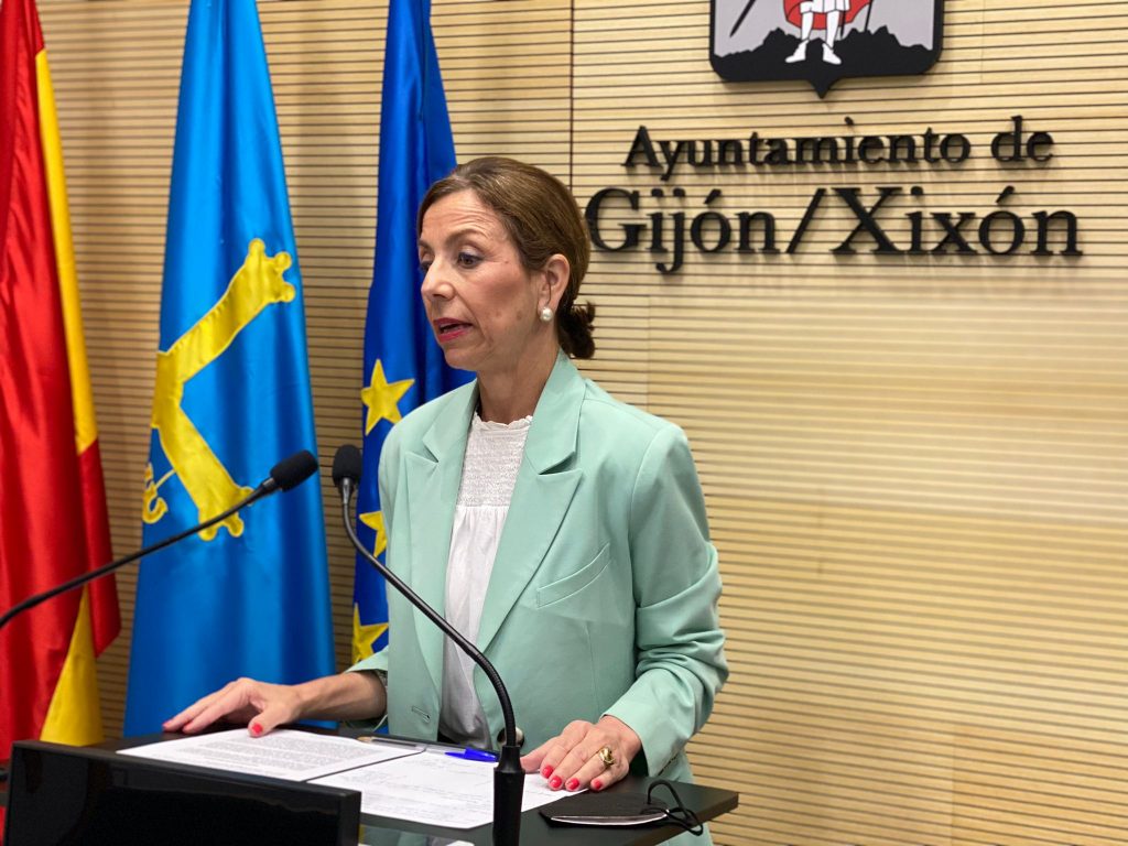 Ángeles Fernández-Ahuja “No podemos menospreciar el aumento de la delincuencia en Gijón”