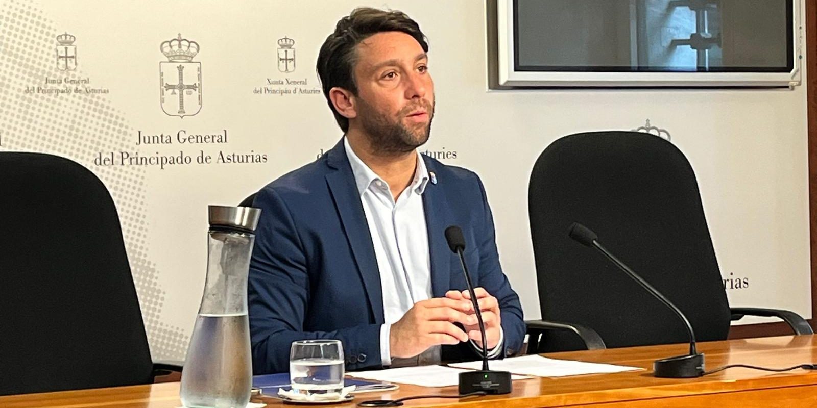 Andrés Ruiz en rueda de prensa Andrés Ruiz en rueda de prensa